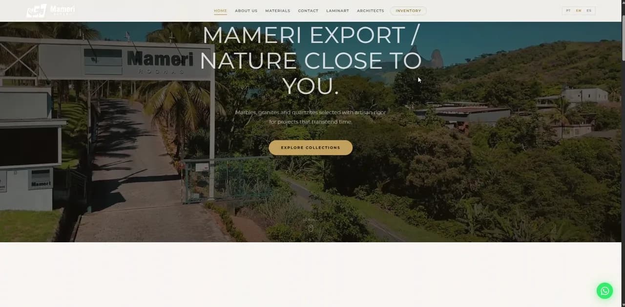 Mameri — Site institucional