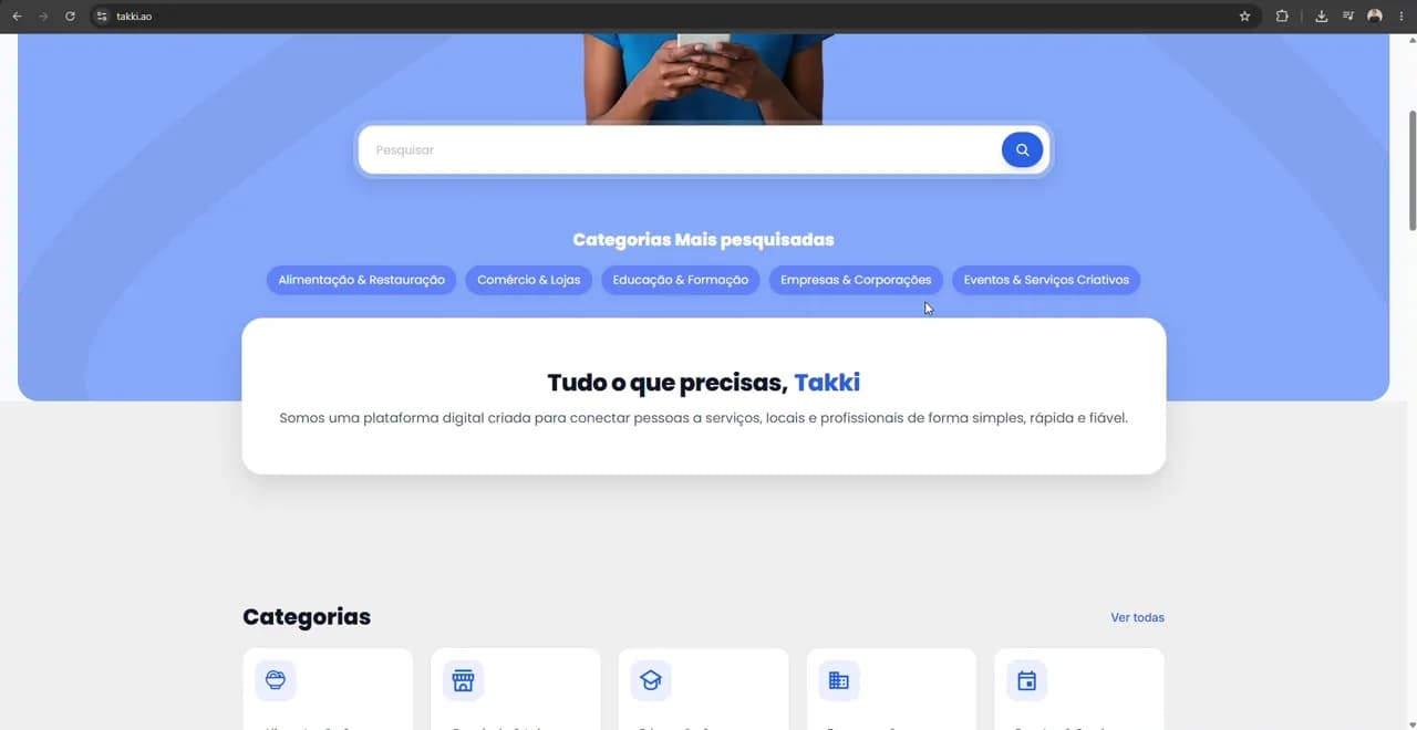 Takki.ao — Marketplace